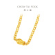 Chow Tai Fook Zodiac Snake Gold Chain (Tarifa de trabajo de 1520) 40 cm alrededor de 16.24g EOF1355