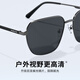 
PARZIN nylon polarized sunglasses polygonal square frame glasses stylish men trendy cool driving sunglasses men PZ8267