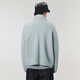 Sketch Autumn and Winter New Sweater Simple cómodo Cardigan Chaqueta Cardigan Design Oficial Commuter Sweater 363 Slate Verde M