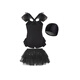Adore Children's Spring New Product Girls' Cute and Cool Black Swan Coolomi One-piece Swimsuit Set Professional Sunscreen and Chlorine Resistant Swimwear Black Swan Coolomi 120 (34-48Jin Jin equals 0.5kg)