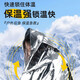 Minggu Emergency Blanket Thermal Blanket Outdoor Emergency Mat Earthquake Life Blanket Double-Sided Life Blanket Insulation Sun Protection Double-Sided Silver 160*210cm 5 Pack CW142016