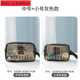 Thickened toiletry storage bag waterproof transparent portable toiletry bag travel bag simple internet celebrity cosmetic bag gray extra small