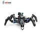 
Little R Six-legged Bionic Robot Spider Raspberry Pi 5 Deep Learning Programming Competition WiFi Video AI Intelligent Vision OpenCV Voice Control 4B Black (Finished Product Shipping) Raspberry Pi 4B8G Development Board