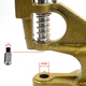 
Xiangtu rivet machine stitching nail buckle machine manual buckle machine air eye chicken eye pressing machine four-fold buckle hand pressing button machine 501 mold solid + hollow 1517MM flat