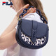 FILA Official Women's Bag Crossbody Bag Autumn Fashion Casual Shoulder Bag Saddle Bag Legend Blue-NV XS