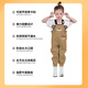 Xionghuo children's waders size 26 outdoor wading pants with pocket straps waterproof one-piece rain pants wading suit for sea wear