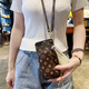 
Coin wallet Huawei p50/p40pro mobile phone case mate50pro crossbody p60 lanyard nova11 Honor 80 simple small flower oblique rope other models notes