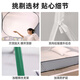 南极人防摔蚊帐免安装三开门家用防蚊罩可折叠蚊帐架蒙古包双人拉链纹帐 羞羞熊【A类母婴级 超大空间】 150cm*200cm*165cm （全底款）
