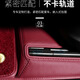 喜庐适用保时捷25/24新款卡宴逐梦版Macan911帕拉梅拉718全包汽车脚垫 法拉皮+绒毯（双层）—巴利克红