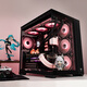 Thermaltake (Tt) Steel Shadow Transparent EX Ocean View Chassis Computer Host Black (ATX motherboard/Type-c/supports 360 water cooling/10 fan positions/4090 graphics card)
