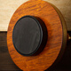Lubinski Rubinsky Soporte de tubería de madera maciza Madera de piña Madera de 8 paquetes de 8 paquetes de tubería de posposición rotatoria Yja-12004 Color de té