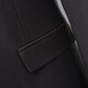Haipaihaoyu Sett Sil's Slim Small Suit Format Business Format micro-étraction du marié Groom's Groom's Wedding Groom 1695 Black [Costume + pantalon] 2xl (180) Recommandé 130-145jin [Jin est égal à 0,5 kg]