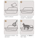 Wang Yejun cat litter box top into semi-enclosed cat toilet to prevent splashing kitten adult cat cat litter box cat litter box with cat litter shovel medium size