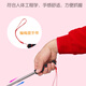Murcia Push Iron Ring Children Grundschüler Hot Wheel Hand Push Flat Roll Iron Circle Runde Fett nach 80ern Kindergarten Nostalgische Spielzeuge