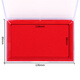 
137*88mm transparent shell square quick-drying printing platform printing paste Office supplies Red 9864 Square quick-drying printing platform-Red