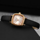 Audemars Pixar (IBSO) new watch for women simple temperament quartz watch women's watch waterproof small square watch female watch student watch for girlfriend 9226 rose gold-red belt [imported movement]