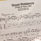 Green Day plays classic folk songs and electric guitar solo six-line score tutorial