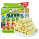 Mi lao teo grano fruta sabor algas de algas marrón rollo de arroz grueso cereal sándwich barra de energía bocadillos hinchados 160 g/bolsa