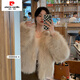 Veste Pierre Cardin pour femmes automne et hiver Nouveau toka imitation Fox FOR FURTER INTERNET CÉLÉBRITÉ JEUNE CORÉAN IMITATION FURME FEMMES HIDER CHEET DE FURS HID