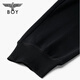 BOY LONDON23 autumn men and women gold stamping letter printing high-end fashion fashion work pants N15903 black S