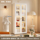 Shengnai steel bookcase glass door dustproof bookshelf storage cabinet wrought iron storage cabinet living room storage cabinet home display cabinet