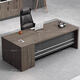 Jiahang Boss Desk Simple Modern President Desk Office Executive Desk Manager Supervisor Desk Single Desk LBZ-A39