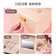 Xinger Children's Toy Jewelry Gift Box Girl Birthday Gift DIY Beaded Handmade Creative Jewelry Princess Play House Dressing Hair Accessories Hair Clip Ring Hair Tie Storage Box 3-10 Years Old