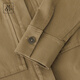 Marc O'Polo/MOP [mismo modelo de Gisel Bangchen] 2025 Primavera NUEVO ALIMO TEMPERAMENTO Moda Cotos cayendo Pantalones Mujeres Ligeras Caki 723 34