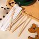 Jiamo Stirring Stick Disposable Coffee Stirring Stick Independent Pack Wooden Coffee Stirring Stick 14cm 300 Count