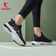 Jordan QIAODAN sneakers for men, leather surface, water-repellent running shoes, comfortable and lightweight running shoes for men