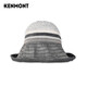 卡蒙（Kenmont）薄款大檐遮阳防晒渔夫帽女夏防紫外线可折叠盆帽盘边帽km-3740