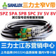 D3600 ~ D4978 CINTA TRIANGLE DE TIPO D-TYPE T-TYPE B-Type C-Type F-Type O Transmission Junk Forma D3886.li