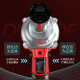 OULAIDE brushless lithium battery wrench shelf tool electric wrench high torque auto repair air cannon impact wrench electric air cannon brushless flagship version electric wrench dual power gift