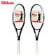 Wilson Tennis Racket Full Carbon Teddy Bear Co-branded Carbon Fiber Beginner Advanced Couple Shooting 2 Bear Co-branded 0880 White + 0881 Black