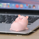 Gelun Cute pig desktop ornaments creative office decompression living room decoration car healing small items in the porch. Zhu Nannan’s family portrait (8 pieces)