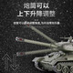 卡宝哆遥控汽车儿童超大号多人对战遥控坦克可发弹合金履带军事模型玩具 大号对战坦克两只装