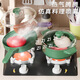 Xinge children's toy kitchen plus size for girls 63 pieces cooking simulation cooking kitchenware set sound and light birthday gift