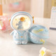 Qiyalai Space astronaute Diy Night Light Stra Holder mignon Storage Créatif Étudiants Cadeaux Cadeaux de bureau pour enfants