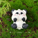 
Collection of items: cute giant panda small ornaments, cute DIY panda handmade doll desktop micro landscape landscaping birthday gift, happy panda (one set of 6 pieces) + small cloth bag