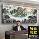 
Sunrise Oriental Hanging Painting 2024 Mount Tai Sunrise Feng Shui with Mountains but No Water Back Mountain Picture Sunrise Landscape Office Calligraphy and Painting CT-3881-Sunrise Mount Tai 300*120cm SF Express Entry x Modern B