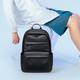 Golf (GOLF) backpack for men's soft leather travel backpack 15.6-inch computer bag student schoolbag waterproof business trip backpack