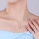 Yuan Shengfu's new PT950 boutique fashion lucky bag pendant platinum pendant genuine atmospheric platinum necklace pendant for women 2.65g