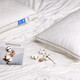 Fuanna Pillow Core Hotel Pillow Fiber Soft Pillow 60S Long Staple Cotton Class A Antibacterial Washable Medium Pillow 70*45cm One Pack