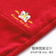 Yifu cool-looking girl's birth year big red underwear for middle-aged and older children's development period small vest for children and girls 12 years old girl bra red 3527 150CM