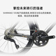 
Jiawo JAVA road bicycle hydraulic disc brake 7170 electronic speed barrel shaft carbon fiber bend handle racing VESUVIO bright titanium M (height: 170-180CM)