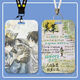 So-called card cover Susumuli campus card work permit factory water card ride card citizen card protection case So-called S4865 card cover + long black lanyard