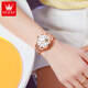 Olevs Swiss Certified Brand Watches für Frauen mechanische Uhren Vollautomatisch einfach