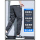 FEIYU LEE【两件装】夏季薄款休闲裤男弹力宽松修身时尚哈伦百搭工装束脚 K06灰色+K06黑色 36 [（2.8尺）体重160-185斤]