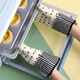 Baijie anti-scalding gloves, insulation cotton gloves, microwave oven baking tool gloves, checkered baking gloves 2 pack
