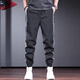 Pantalon décontracté de New Balance pour hommes minces fine marque de design de design harem pantalon harilé pantalon de sport à séchage rapide pantalon britannique